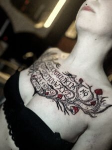 tatoueur saint etienne tattoo Ouija