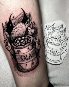 tatoueur saint etienne tattoo Chien