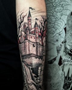 tatoueur saint etienne tattoo Berserk château