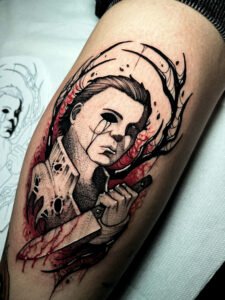 tatoueur saint etienne tattoo halloween