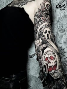 tatoueur saint etienne tattoo witchy