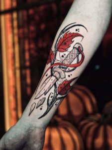 tatoueur saint etienne tattoo sabre