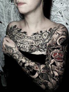 tatoueur saint etienne tattoo witchy