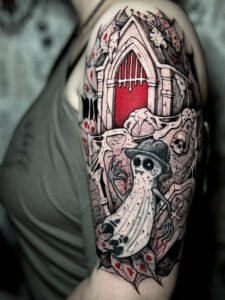 tatoueur saint etienne tattoo cimetiere